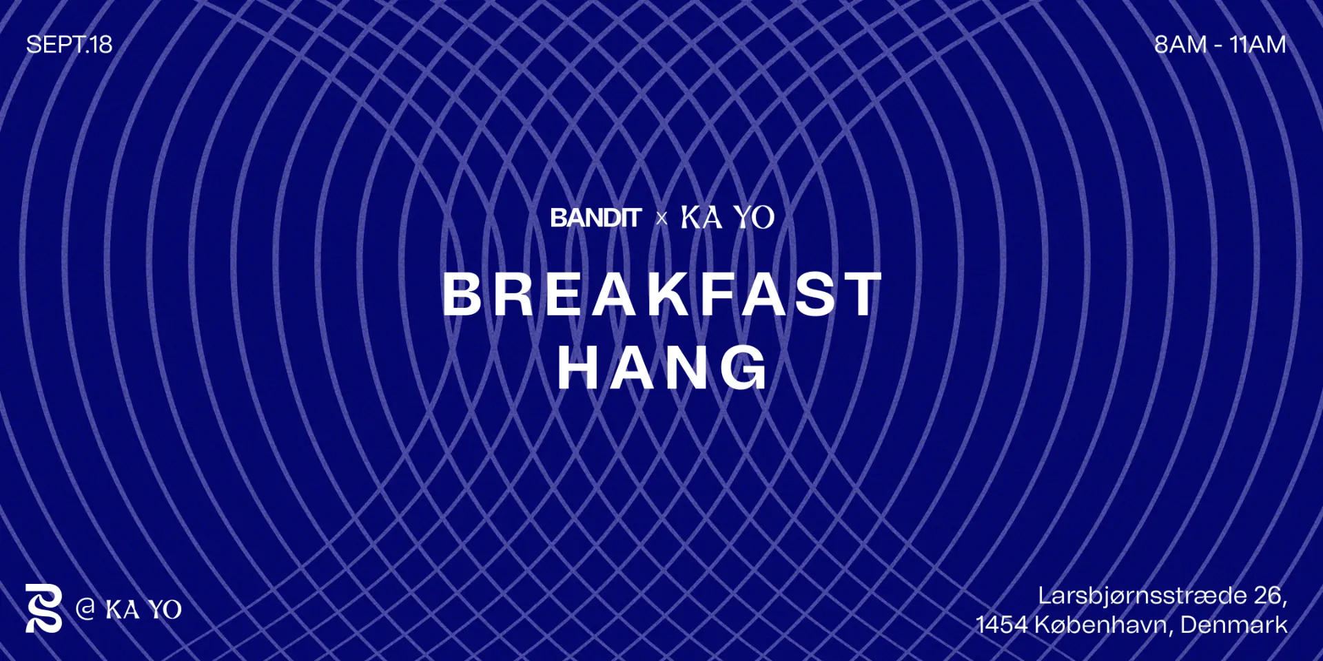 Breakfast Coffee event flyer
