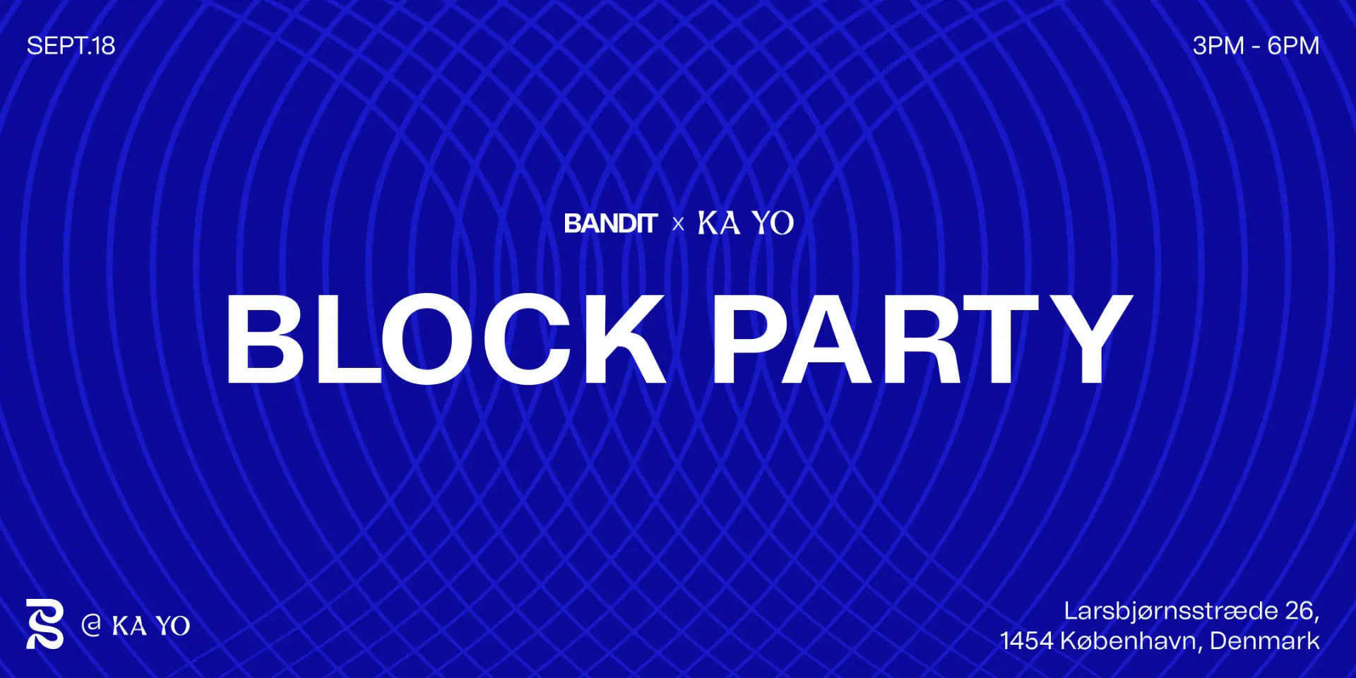 Afternoon Block Party event flyer